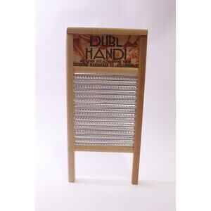 Dubl Handi, Washboard, Columbus Washboard Co, Laundry, Vintage, ~ 251228-WH 825